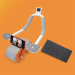 RUEDA ABDOMINAL CON REBOTE AUTOMÁTICO. 2 REPOSA CODOS + TEMPORIZADOR GRATIS